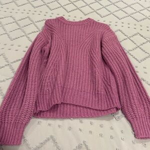 Target Women's Purple/Pink Knit Sweater